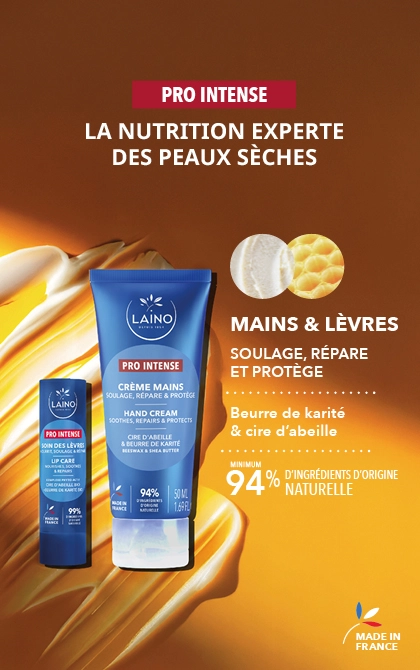 Crème mains et stick lèvre pro intense - Laino