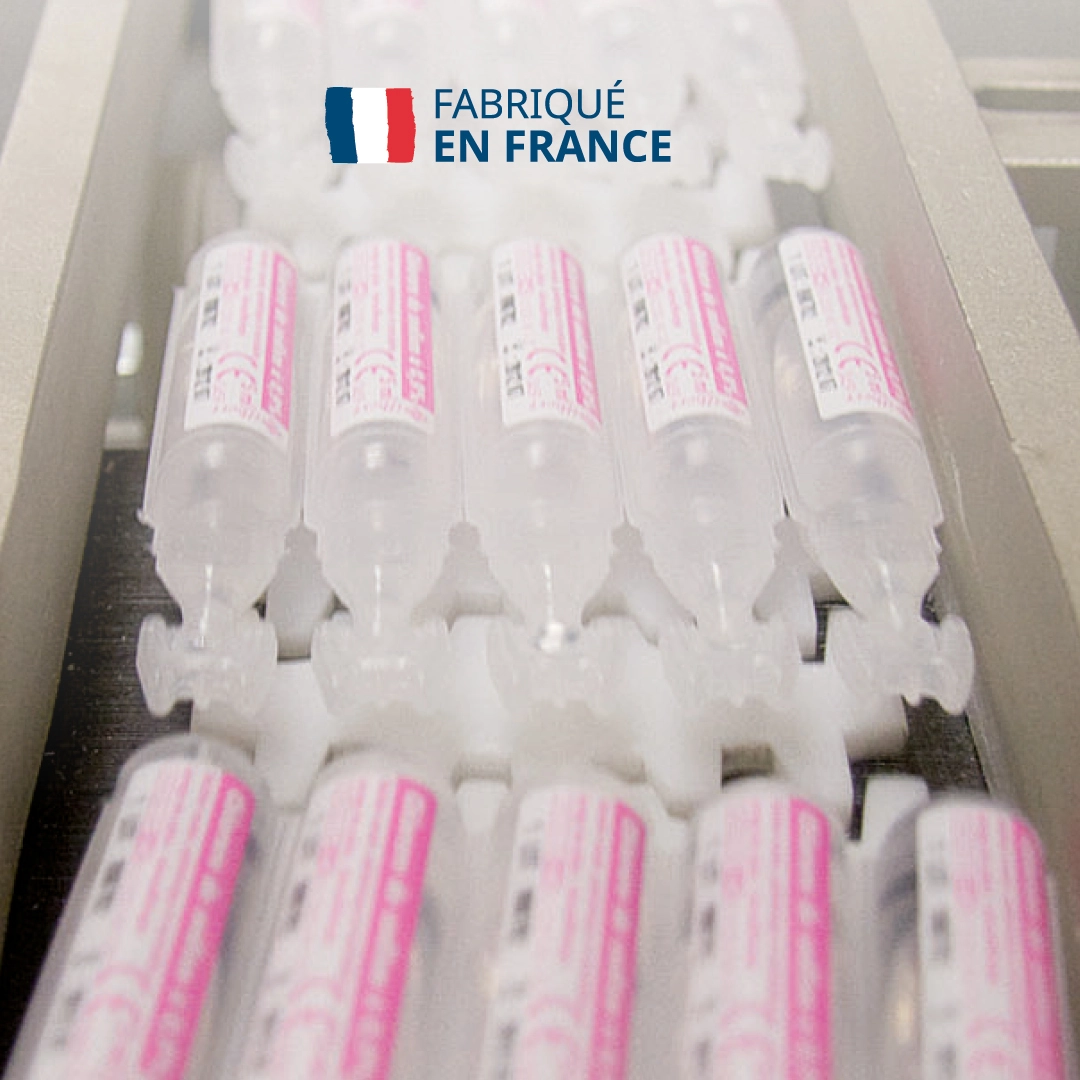 Sérum physiologique fabriqué en France - Physiodose