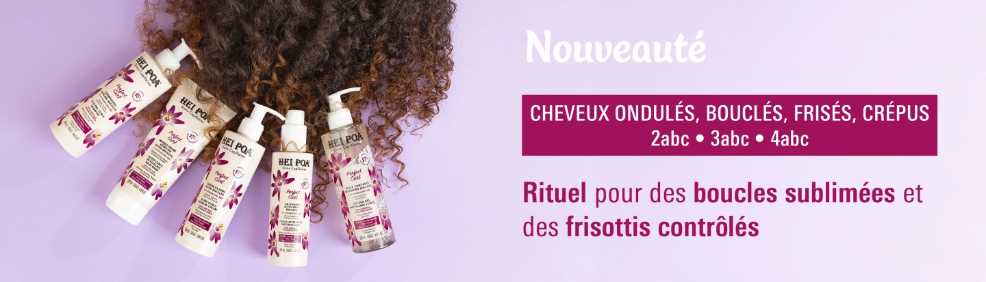 Rituel soins capillaires Perfect Curl - Hei Poa
