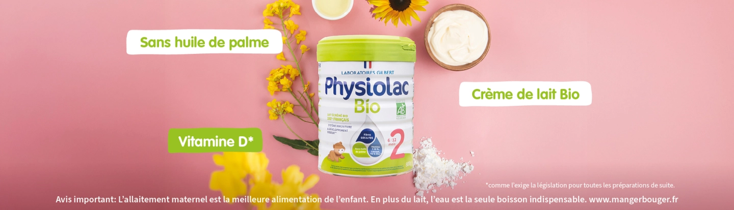 Actualité de marque - Physiolac
