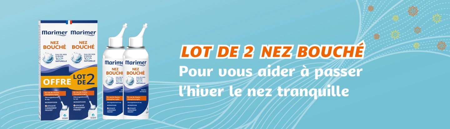 Lot de 2 nez bouché - Marimer