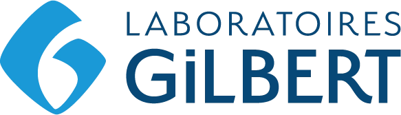 Logo Laboratoires Gilbert - bleu