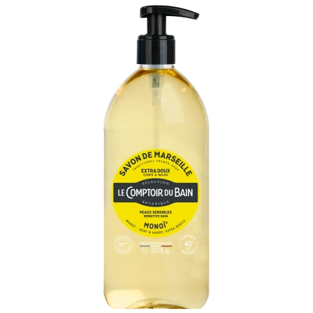 LE COMPTOIR DU BAIN Savon liquide monoï 1L