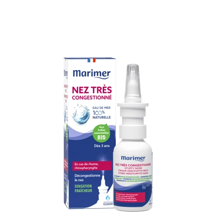 MARIMER Spray décongestion nasale aux he 20ml