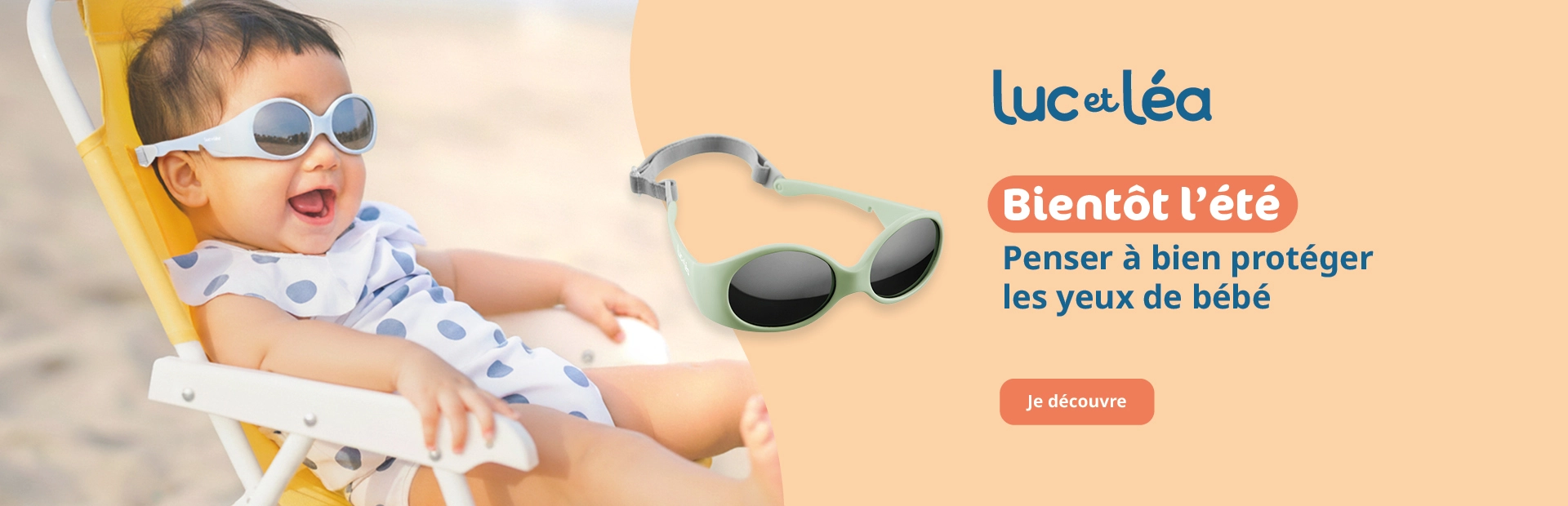 Lunettes de soleil Luc et Léa