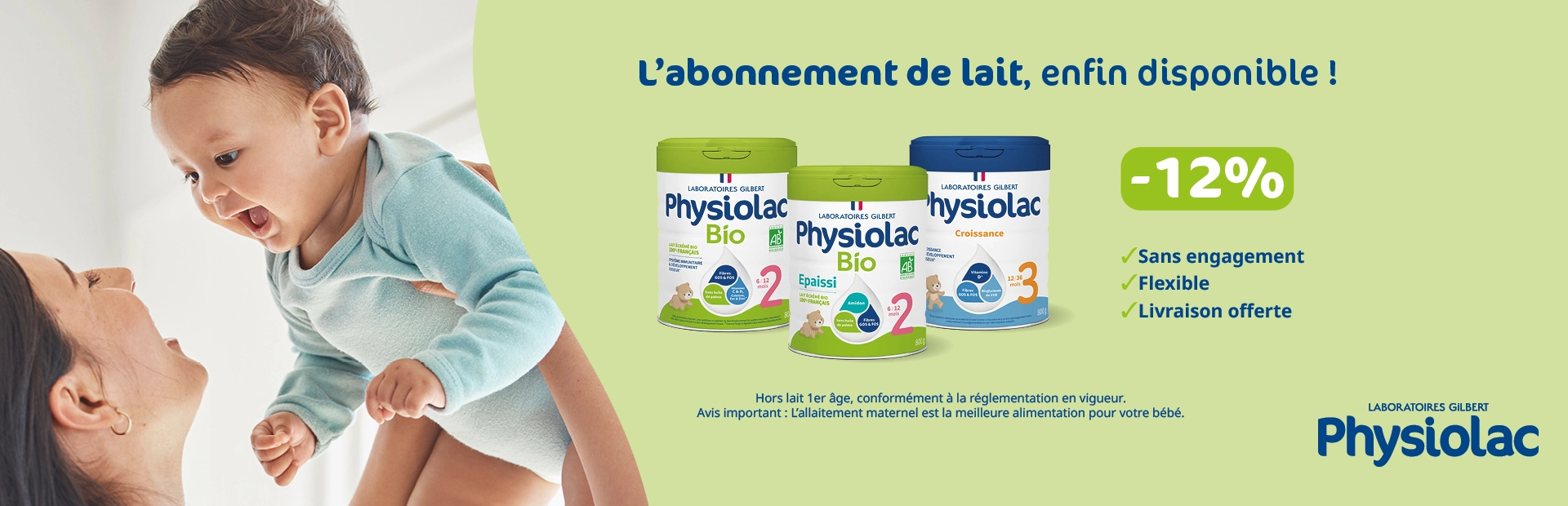 Abonnement Physiolac
