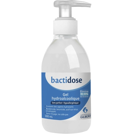 BACTIDOSE Gel hydroalcoolique - Sans parfum