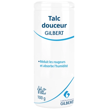 GILBERT HEALTHCARE Talc douceur - Flacon poudreur
