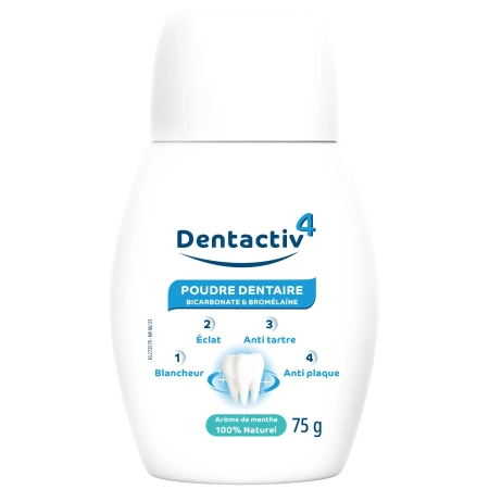 LABORATOIRES GILBERT Poudre dentaire - Dentactiv 4