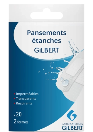 LABORATOIRES GILBERT Pansements étanches - 20 unités