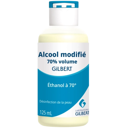 LABORATOIRES GILBERT Alcool désinfectant 70% Désinfection de la peau