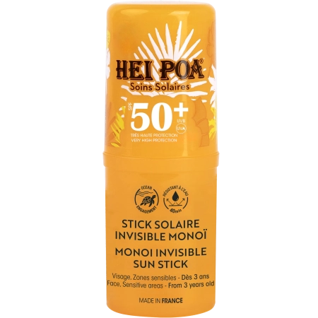 HEI POA Stick visage solaire SPF 50 - Monoï