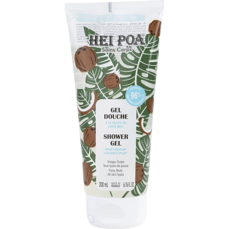 HEI POA Gel douche - Pulpe de coco Bio Soin corps Coco