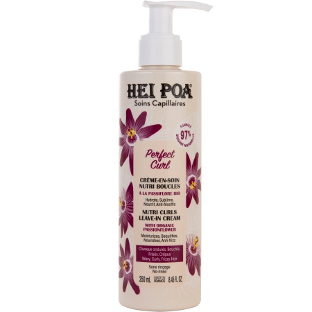 HEI POA Crème boucles sans rinçage - Passiflore Bio Soin cheveux