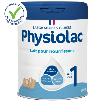 PHYSIOLAC Lait bébé 1er âge - 0-6 mois