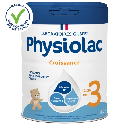 PHYSIOLAC Lait bébé 3ème âge - 12-36 mois