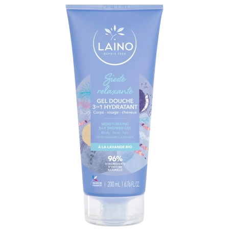 LAINO Gel douche 3 en 1 - Lavande Bio