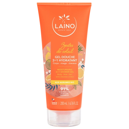 LAINO Gel douche 3 en 1 - Agrumes Bio