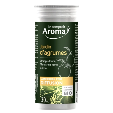 LE COMPTOIR AROMA Composition aux huiles essentielles - Jardin d'agrumes