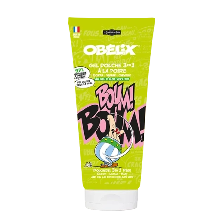 LE COMPTOIR DU BAIN Gel douche 3 en 1 - Poire - Obélix