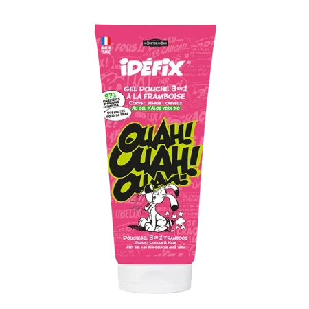 LE COMPTOIR DU BAIN Gel douche 3 en 1 - Framboise - Idéfix