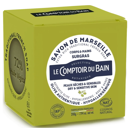 LE COMPTOIR DU BAIN Savon de Marseille solide