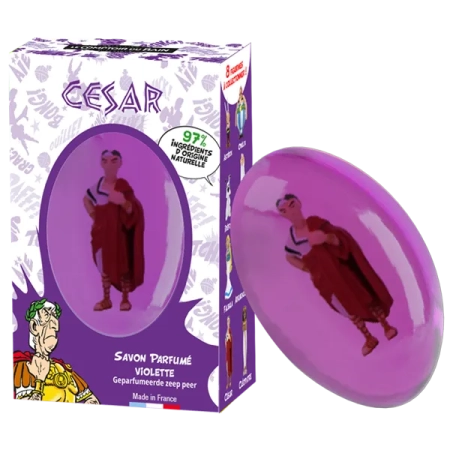 LE COMPTOIR DU BAIN Savon solide - Violette - César