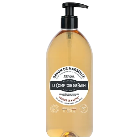 LE COMPTOIR DU BAIN Savon de Marseille surgras - Beurre de karité