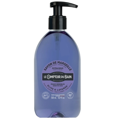 LE COMPTOIR DU BAIN Savon liquide - Olive et lavande