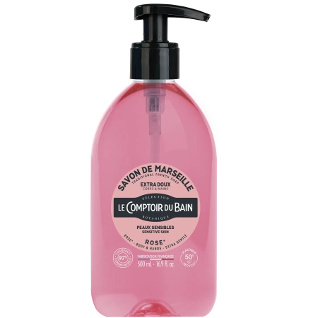 LE COMPTOIR DU BAIN Savon liquide - Rose