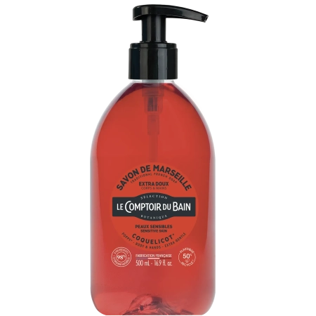 LE COMPTOIR DU BAIN Savon liquide - Coquelicot