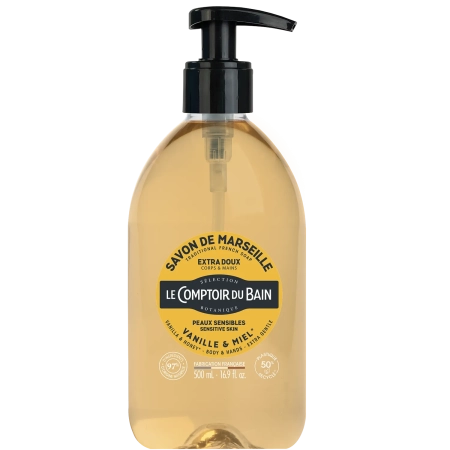 LE COMPTOIR DU BAIN Savon liquide - Vanille et miel