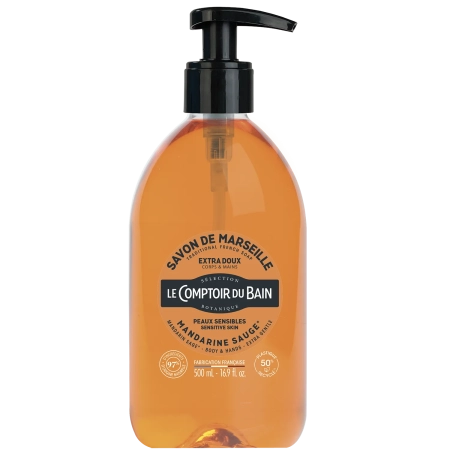 LE COMPTOIR DU BAIN Savon liquide - Mandarine et sauge