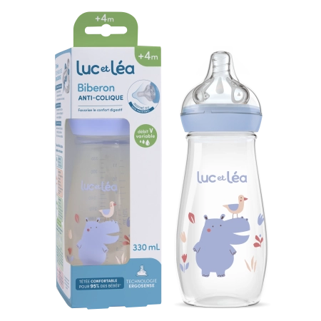 LUC ET LEA Biberon anti-colique - 330 mL Biberon plastique