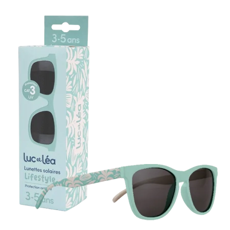LUC ET LEA Lunettes de soleil enfant - 3-5 ans - Surf bleu