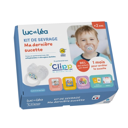 LUC ET LEA Kit de sevrage "ma dernière sucette"