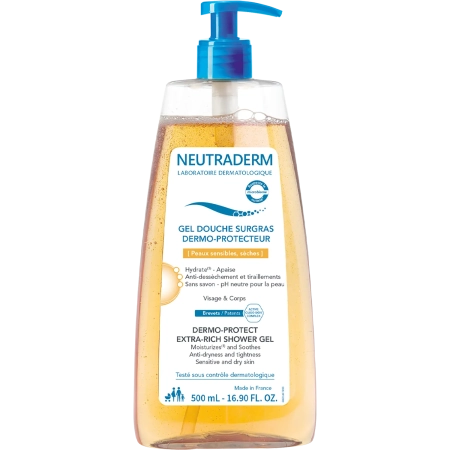 NEUTRADERM Gel douche surgras - Dermo-Protecteur