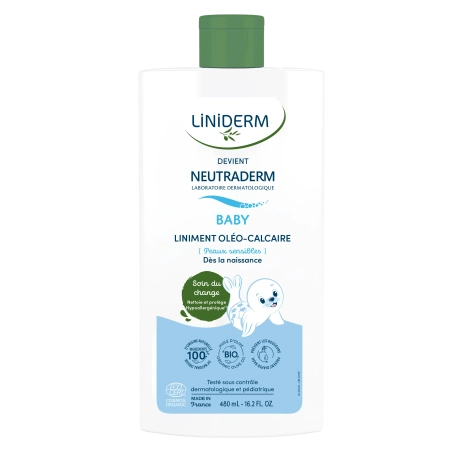 NEUTRADERM Liniment oléo-calcaire - Certifié Bio