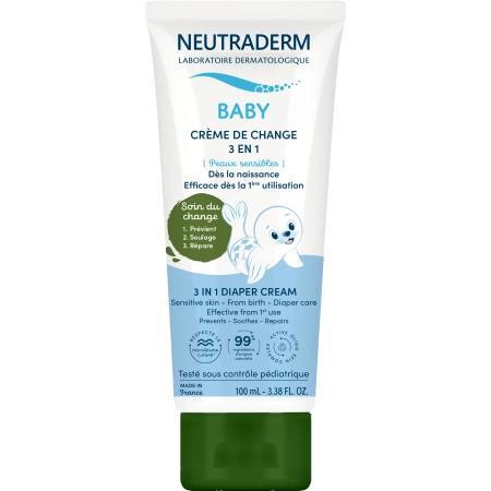 NEUTRADERM Crème de change 3 en 1 - Bébé