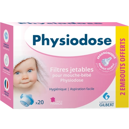 PHYSIODOSE Filtres pour mouche bébé - 20 unités
