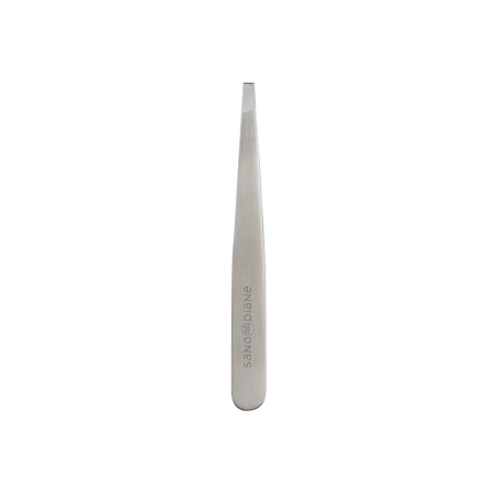 SANODIANE Pince à épiler mors droit - Acier inoxydable mat