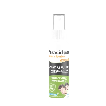 PARASIDOSE POUX ET LENTES Spray répulsif anti-poux