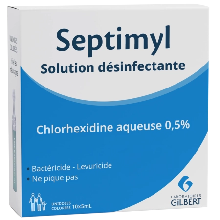 LABORATOIRES GILBERT SEPTIMYL Désinfectant Chlorhexidine 0,5%