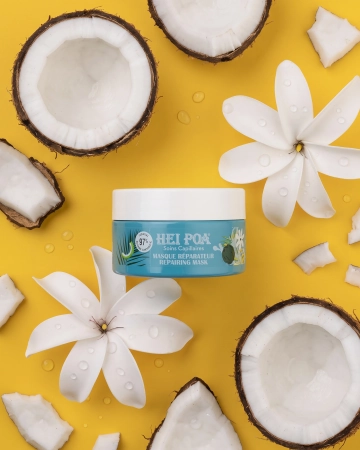 HEI POA Masque Réparateur cheveux - Monoï Soins capillaire