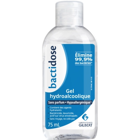 BACTIDOSE Gel hydroalcoolique - Sans parfum